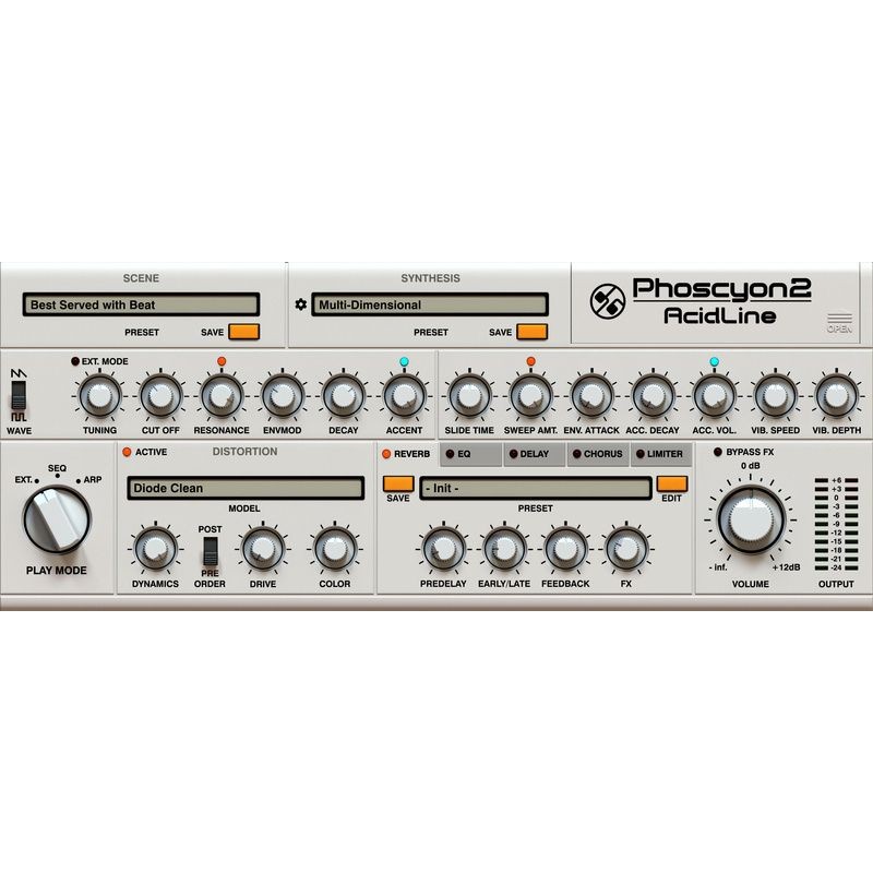 D16 Group Phoscyon 2 - Zaawansowana emulacja TB-303 (do pobrania)