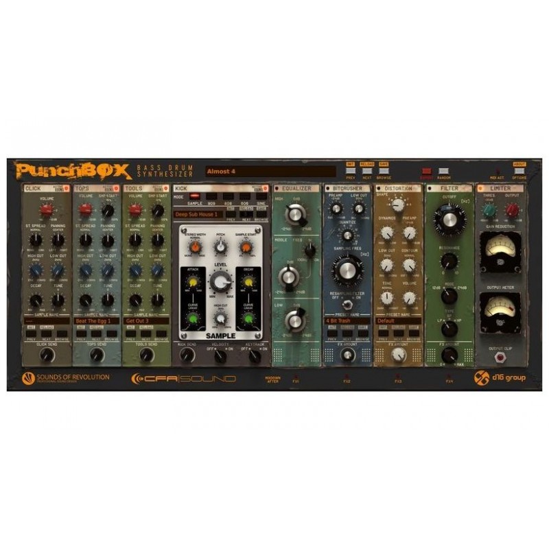 D16 Group PunchBox - Wirtualny syntezator perkusyjny (do pobrania)
