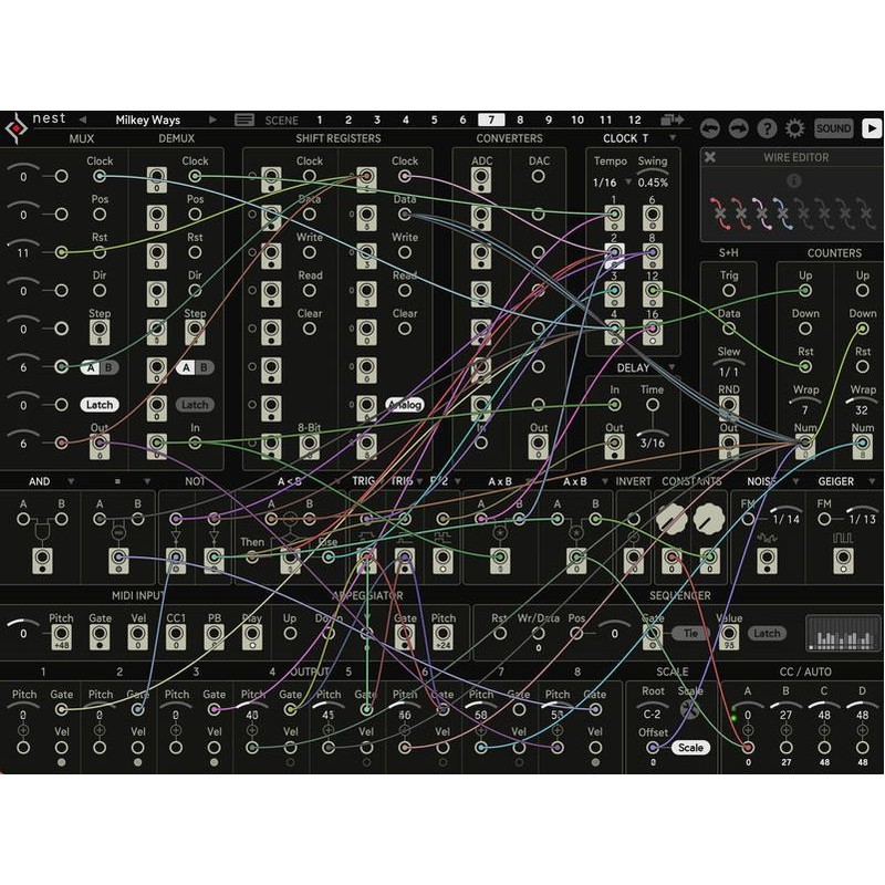 Sugar Bytes Nest - Modułowa wtyczka sekwencera (do pobrania)