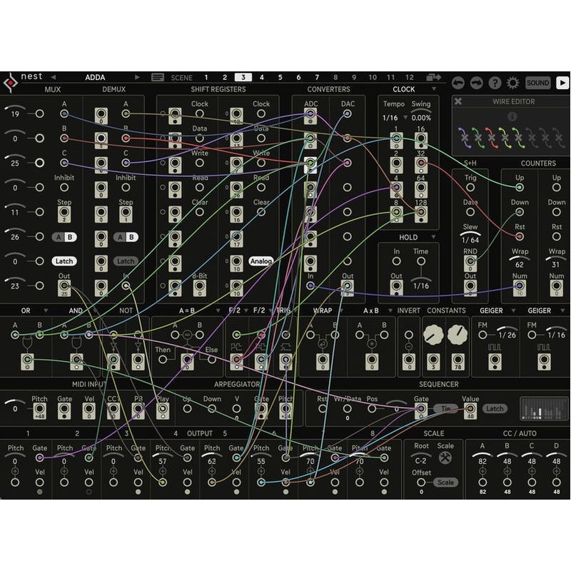 Sugar Bytes Nest - Modułowa wtyczka sekwencera (do pobrania)