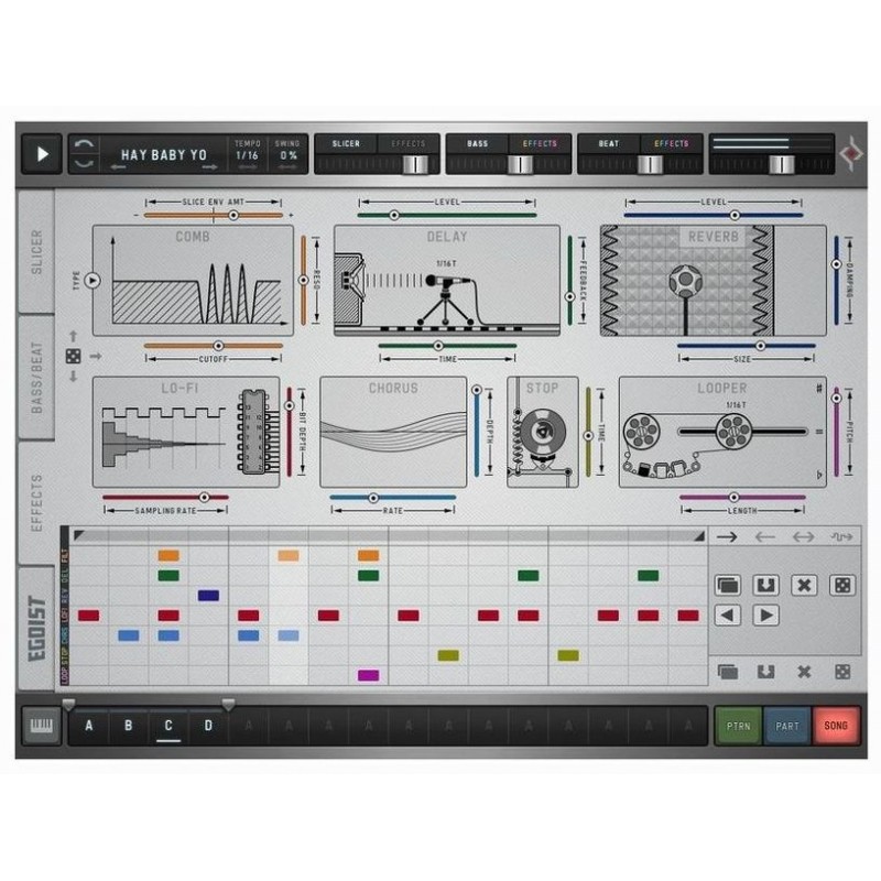 Sugar Bytes Egoist - Virtual Groove Box z programem Slicer (do pobrania)
