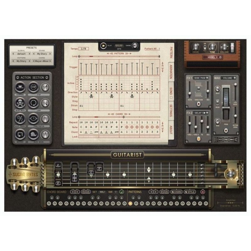 Sugar Bytes Guitarist - Wirtualny gitarzysta (do pobrania)