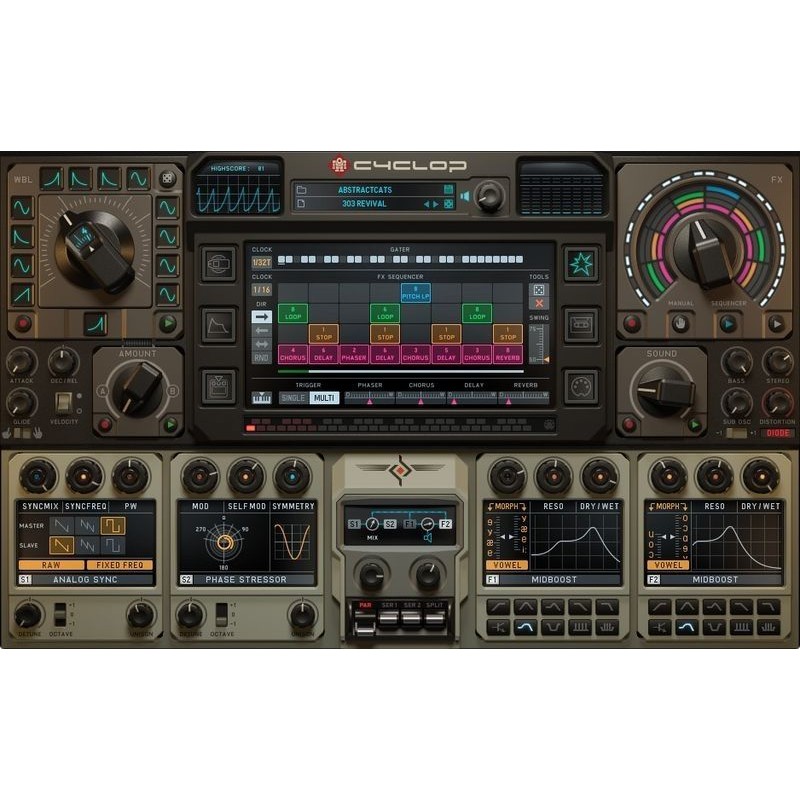 Sugar Bytes Cyclop - Wirtualny instrument i syntezator basów (do pobrania)