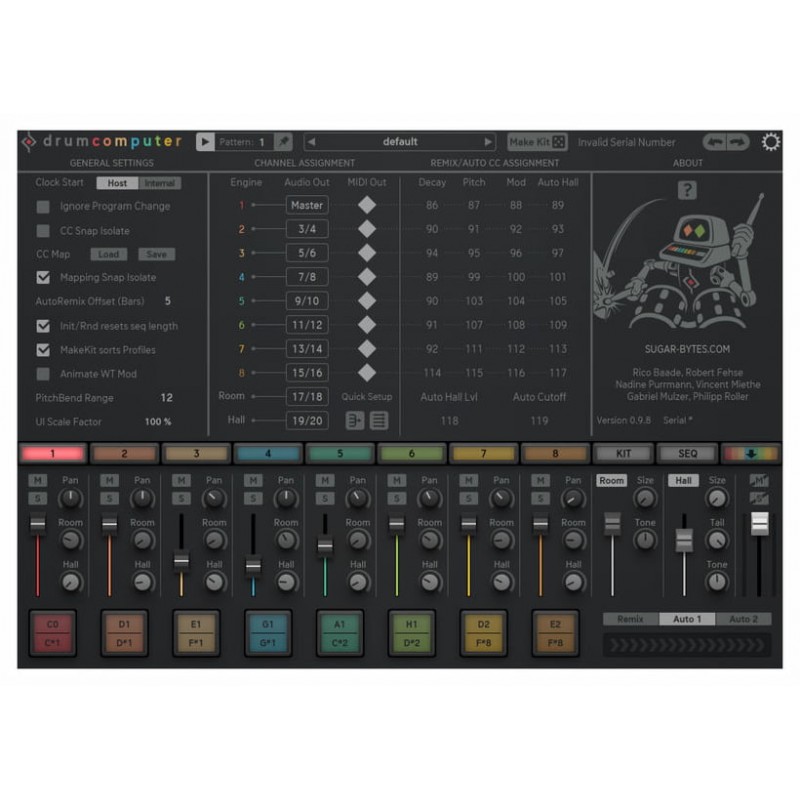 Sugar Bytes DrumComputer - Wirtualny komputer perkusyjny (do pobrania)
