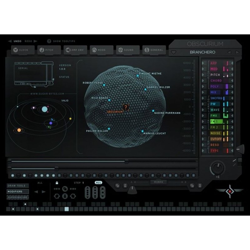 Sugar Bytes Obscurium - Wirtualny syntezator (do pobrania)