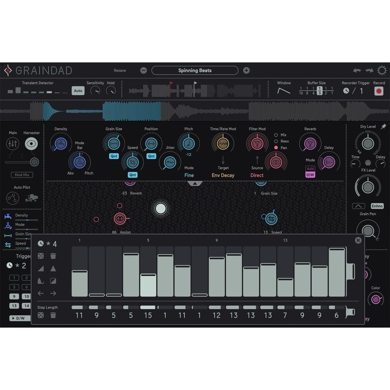 Sugar Bytes Graindad - Wtyczka efektu granularnego (do pobrania)