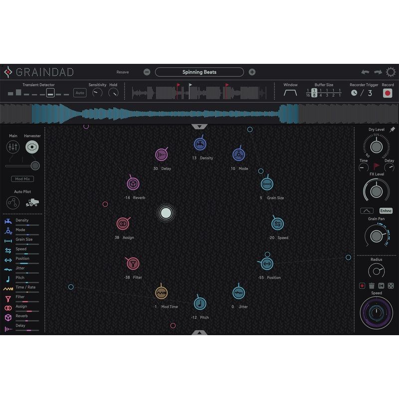 Sugar Bytes Graindad - Wtyczka efektu granularnego (do pobrania)