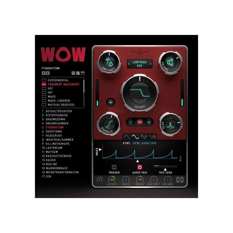 Sugar Bytes WOW 2 - Wtyczka filtra (do pobrania)