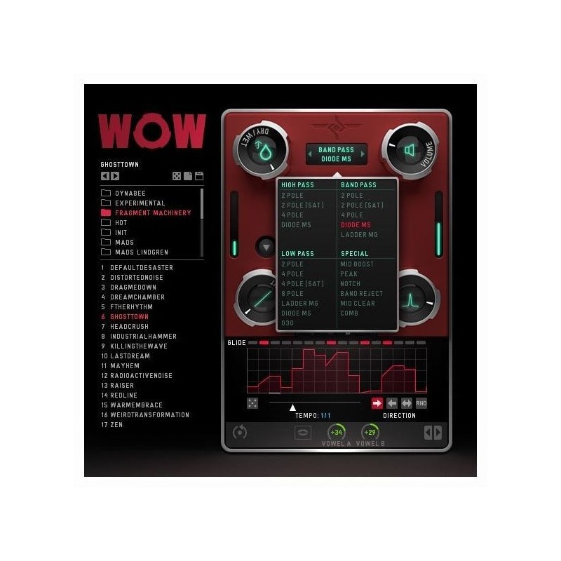 Sugar Bytes WOW 2 - Wtyczka filtra (do pobrania)