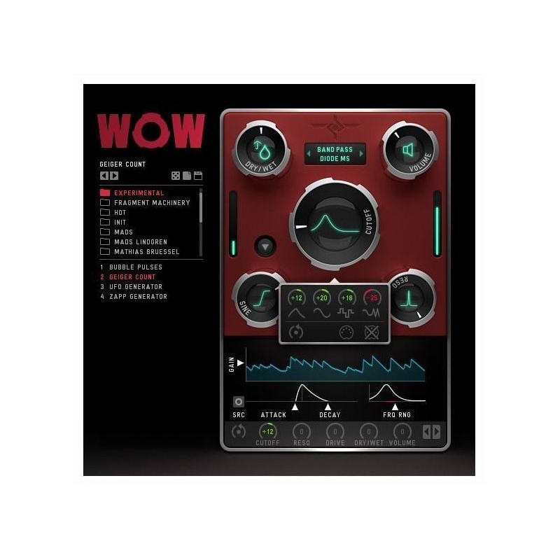 Sugar Bytes WOW 2 - Wtyczka filtra (do pobrania)