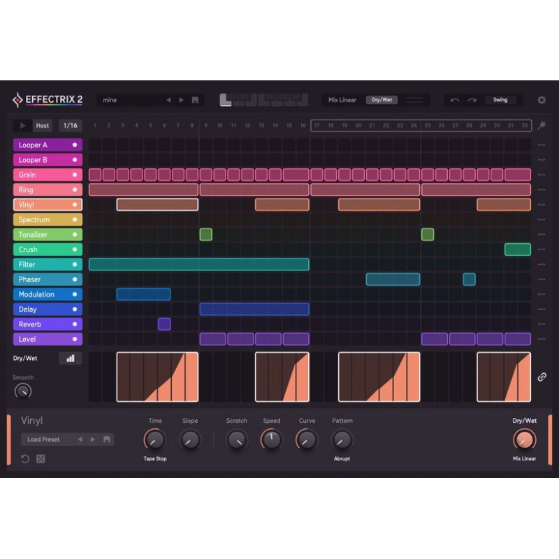 Sugar Bytes Effectrix2 - Wtyczka sekwencera multi-efektów (do pobrania)