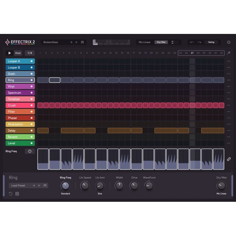 Sugar Bytes Effectrix2 - Wtyczka sekwencera multi-efektów (do pobrania)