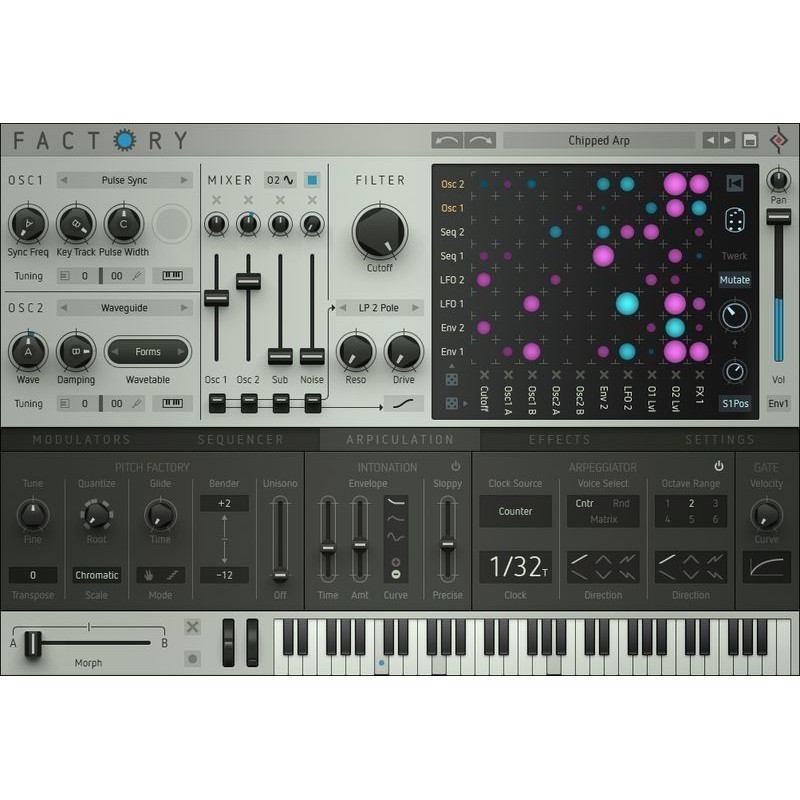 Sugar Bytes Factory - Wtyczka syntezatora (do pobrania)