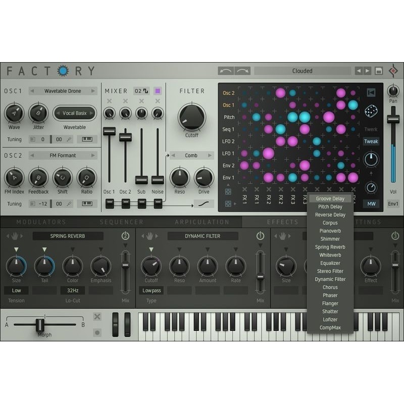 Sugar Bytes Factory - Wtyczka syntezatora (do pobrania)