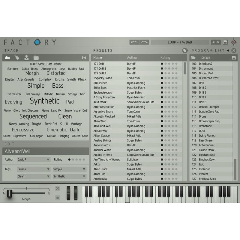 Sugar Bytes Factory - Wtyczka syntezatora (do pobrania)