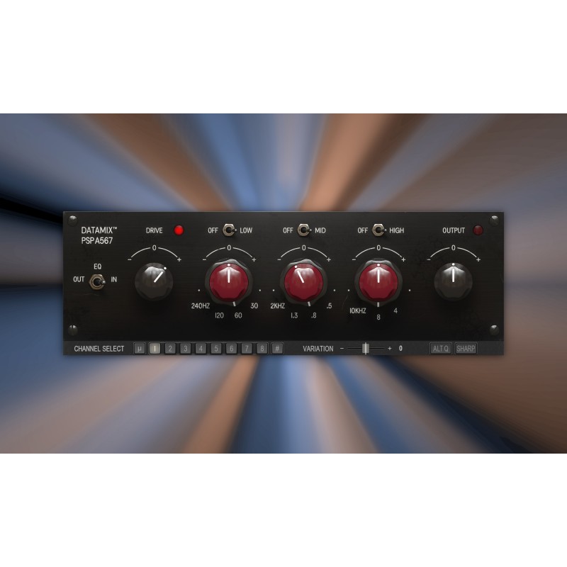 PSP Audioware Datamix A567 Wtyczka VST - 2 - Efekty (wtyczki VST, VSTi, TDM, RTAS itp.)) - PSP Datamix A567 modeluje moduł korek