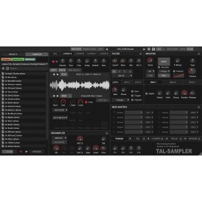 TAL Sampler Wtyczka VST Sampler - 1 - Efekty (wtyczki VST, VSTi, TDM, RTAS itp.)) - Sampler to nie tylko odtwarzacz sampli. To w