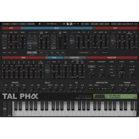 TAL Pha Wirtualny syntezator VST - 1 - Efekty (wtyczki VST, VSTi, TDM, RTAS itp.)) - Wirtualny syntezator VST TAL-Pha jest bardz