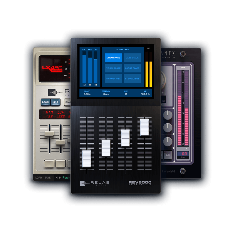 Relab Essentials Reverb Bundle Zestaw wtyczek VST - 1 - Efekty (wtyczki VST, VSTi, TDM, RTAS itp.)) - Zestaw wtyczek VST zawiera