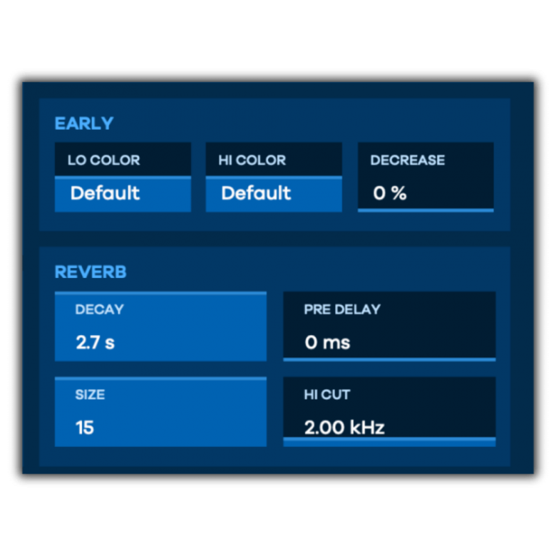 Relab Rev6000 Wtyczka VST - 3 - Efekty (wtyczki VST, VSTi, TDM, RTAS itp.)) - REV6000 zapewnia realistyczny, dynamiczny pogłos z