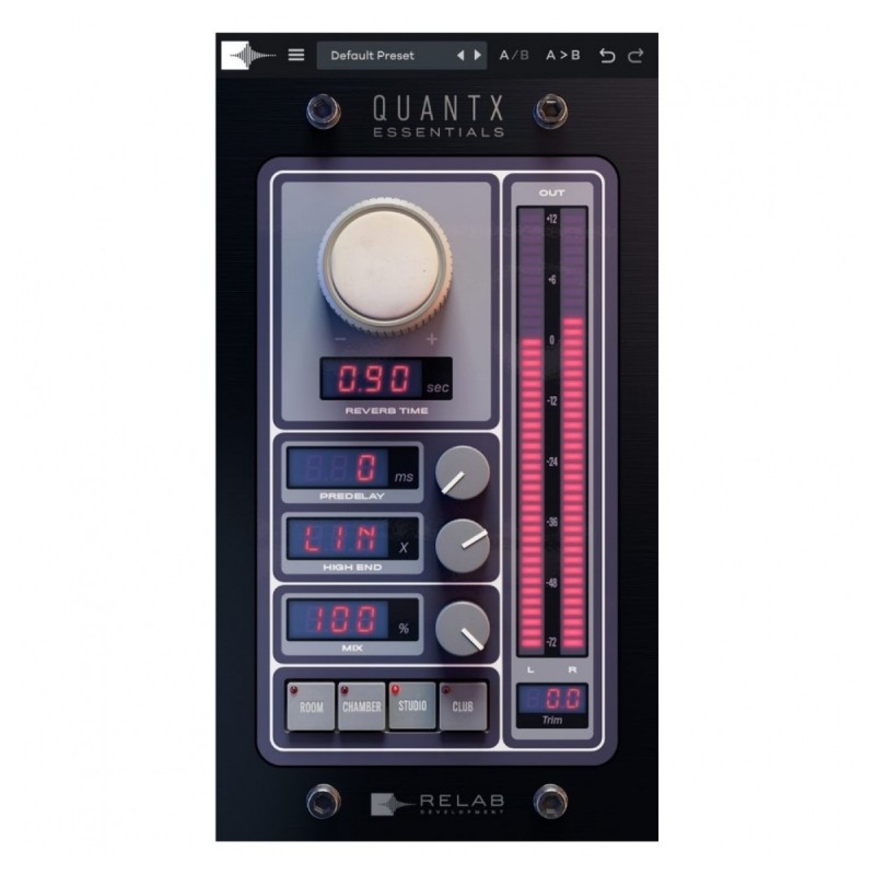 Relab Essentials Reverb Bundle Zestaw wtyczek VST - 2 - Efekty (wtyczki VST, VSTi, TDM, RTAS itp.)) - Zestaw wtyczek VST zawiera