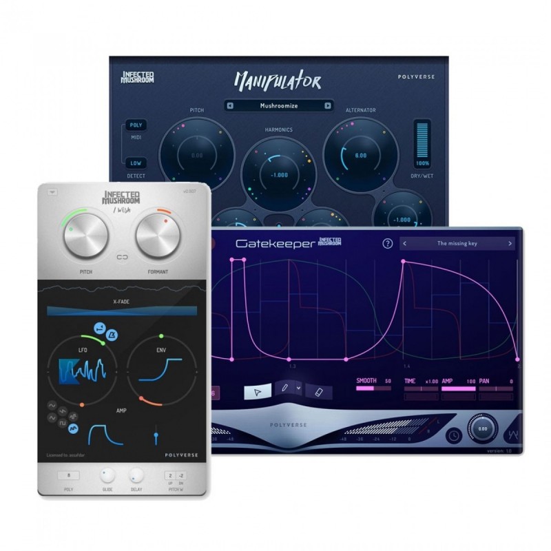 Polyverse Infected Mushroom Bundle Zestaw wtyczek VST - 1 - Efekty (wtyczki VST, VSTi, TDM, RTAS itp.)) - Specjalistyczny pakiet