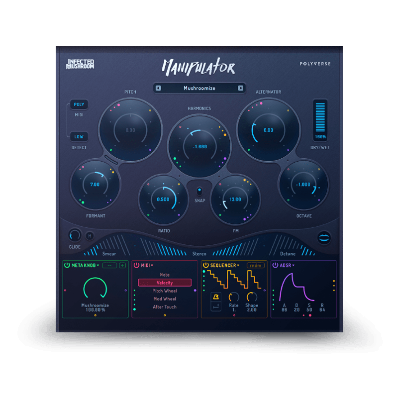 Polyverse Manipulator Wtyczka VST - 1 - Efekty (wtyczki VST, VSTi, TDM, RTAS itp.)) - Wtyczka procesora wokalnego do dramatyczny