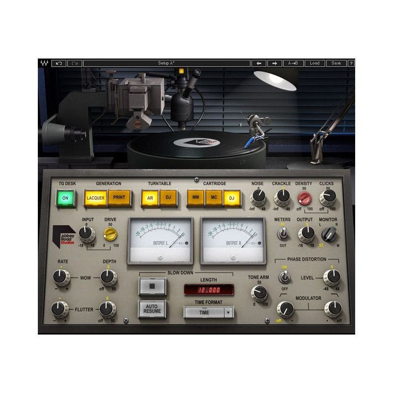 Waves Abbey Road Vinyl - Wirtualna maszyna do cięcia (do pobrania)