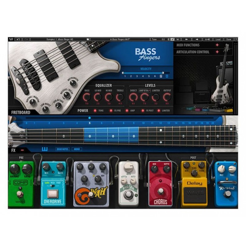 Waves Bass Fingers - Wirtualny bass (do pobrania)