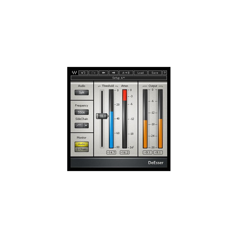 Waves DeEsser - Wtyczka DeEsser (do pobrania)