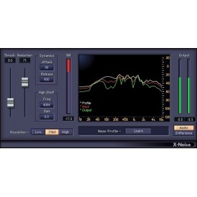 Waves X-Noise - Wtyczka do redukcji szumów (do pobrania)