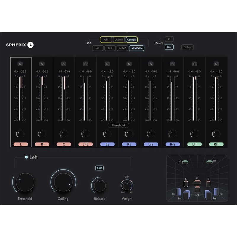 Waves Spherix Immersive Compressor & Limiter - Wtyczka Dynamics (do pobrania)