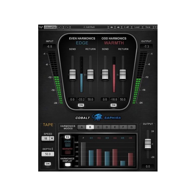 Waves Cobalt Saphira - Wtyczka Exciter (do pobrania)