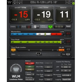 Waves WLM Plus Loudness Meter - Wtyczka głośności (do pobrania)