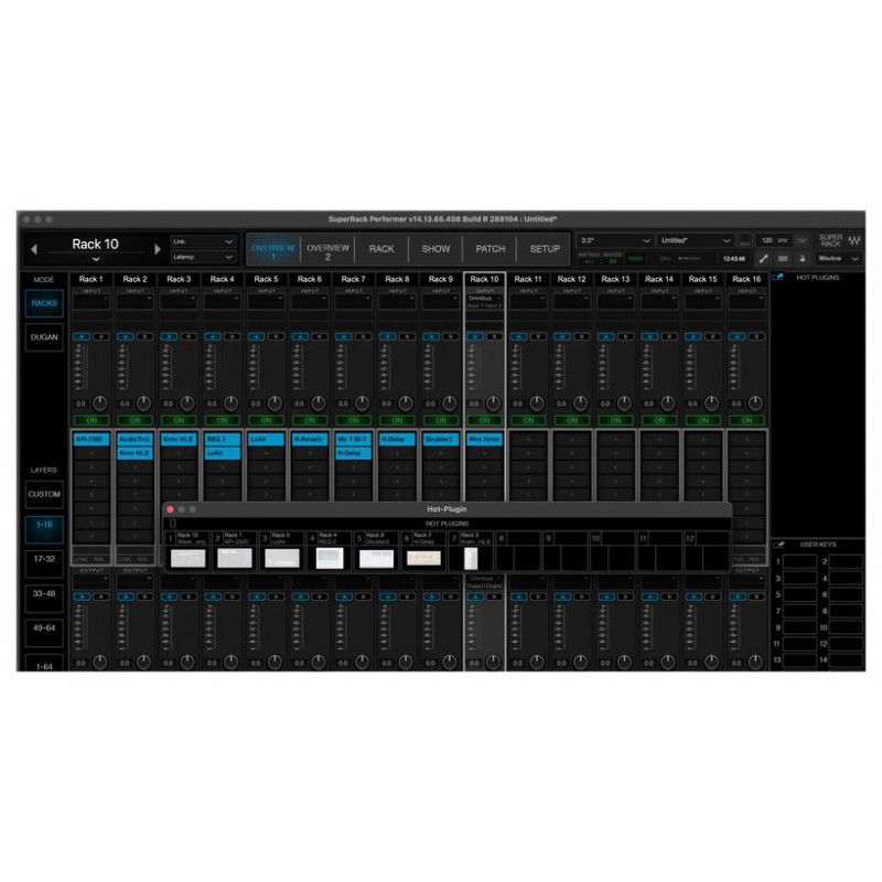 Waves SuperRack Performer - Wtyczka Host (do pobrania)