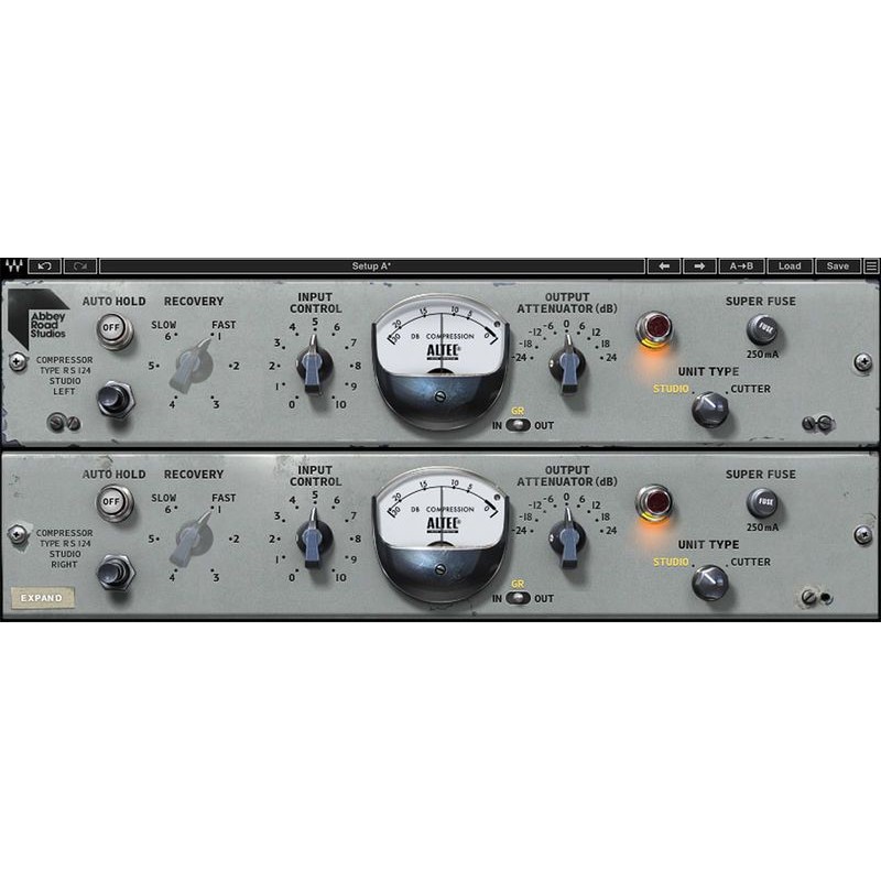 Waves Abbey Road RS124 Compressor - Wtyczka kompresora (do pobrania)