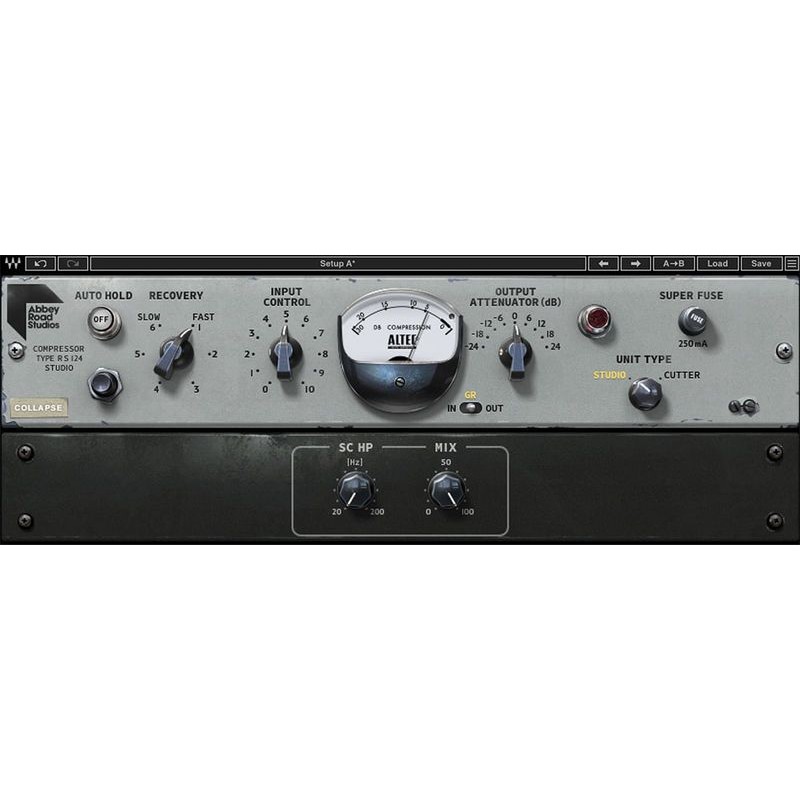 Waves Abbey Road RS124 Compressor - Wtyczka kompresora (do pobrania)