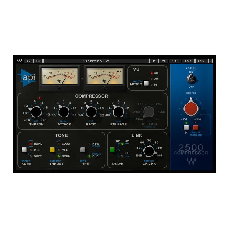 Waves API 2500 - Wtyczka kompresora (do pobrania)