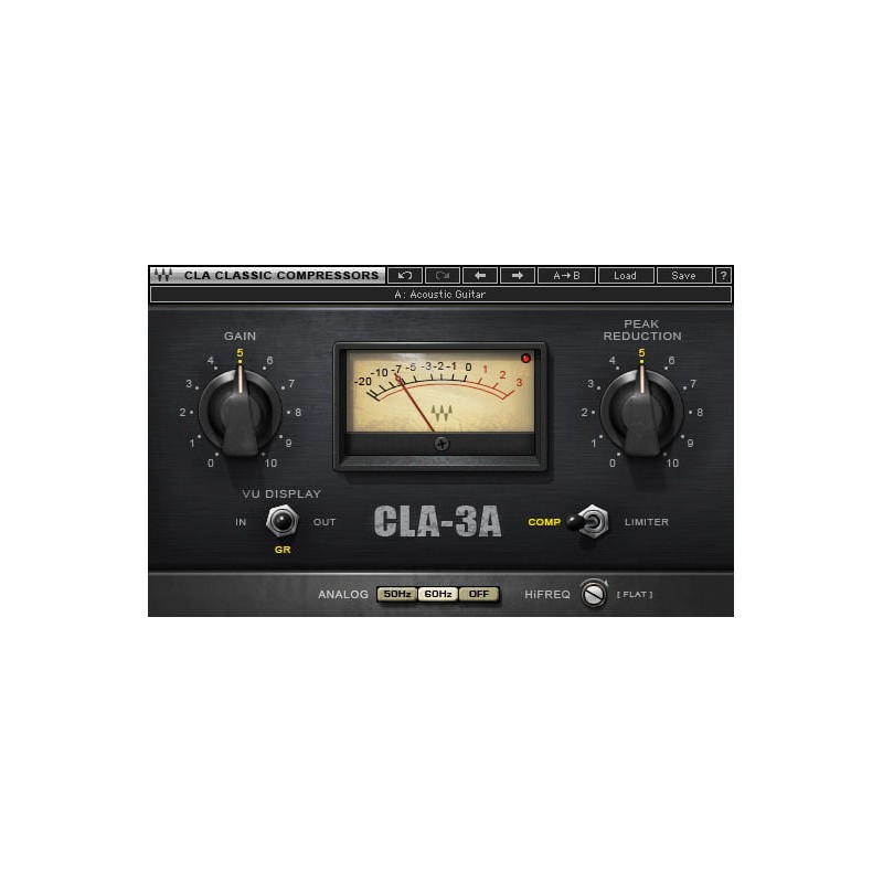 Waves CLA-3A Compressor / Limiter - Wtyczka kompresora (do pobrania)