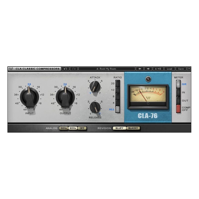 Waves CLA-76 Compressor / Limiter - Wtyczka kompresora (do pobrania)