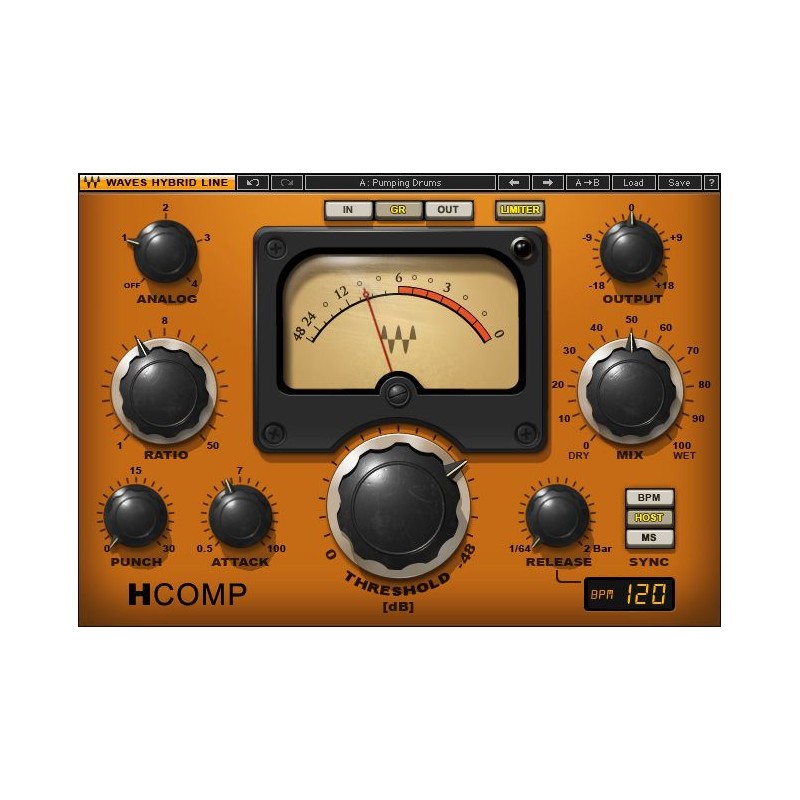 Waves H-Comp Hybrid Compressor - Wtyczka kompresora (do pobrania)