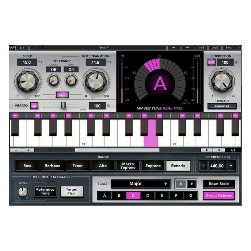 Waves Tune Real-Time - Wtyczka korekcji tonacji (do pobrania)