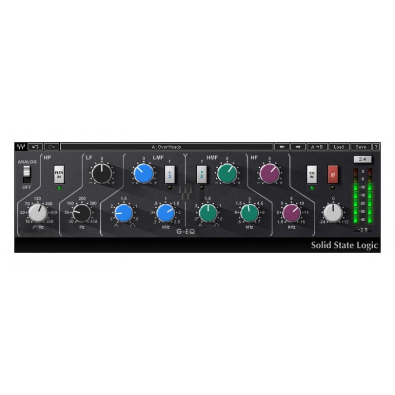 Waves SSL G-Equalizer - Wtyczka korektora (do pobrania)