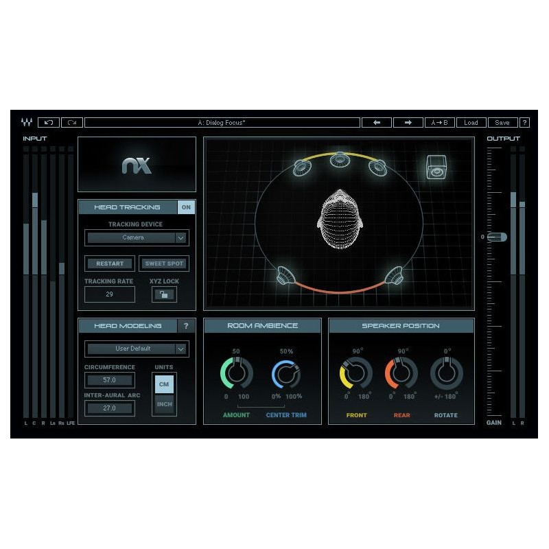 Waves Nx Virtual Mix Room over Headphones - Wtyczka monitorowania (do pobrania)