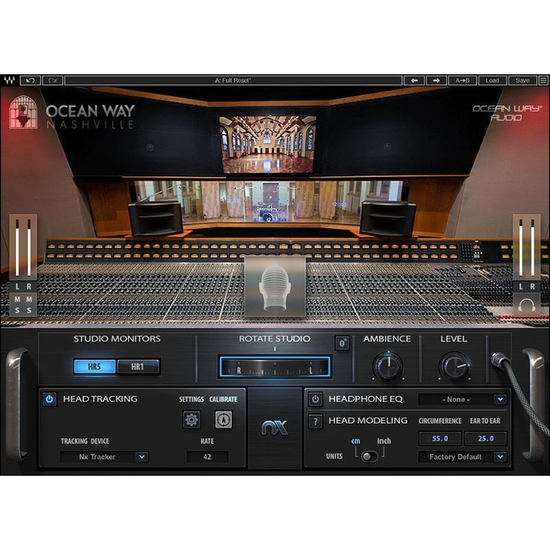 Waves Nx Ocean Way Nashville - Wtyczka monitorowania (do pobrania)