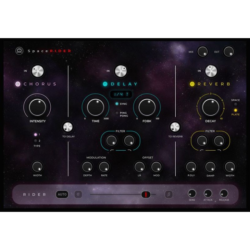 Waves Space Rider - Wtyczka Multi-Effect (do pobrania)