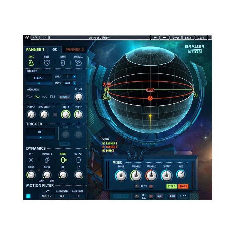 Waves Brauer Motion - Wtyczka panoramowania (do pobrania)