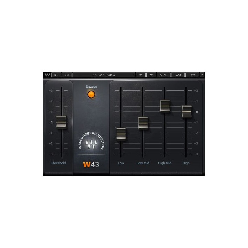 Waves W43 Noise Reduction Plugin - Wtyczka redukcji szumów (do pobrania)