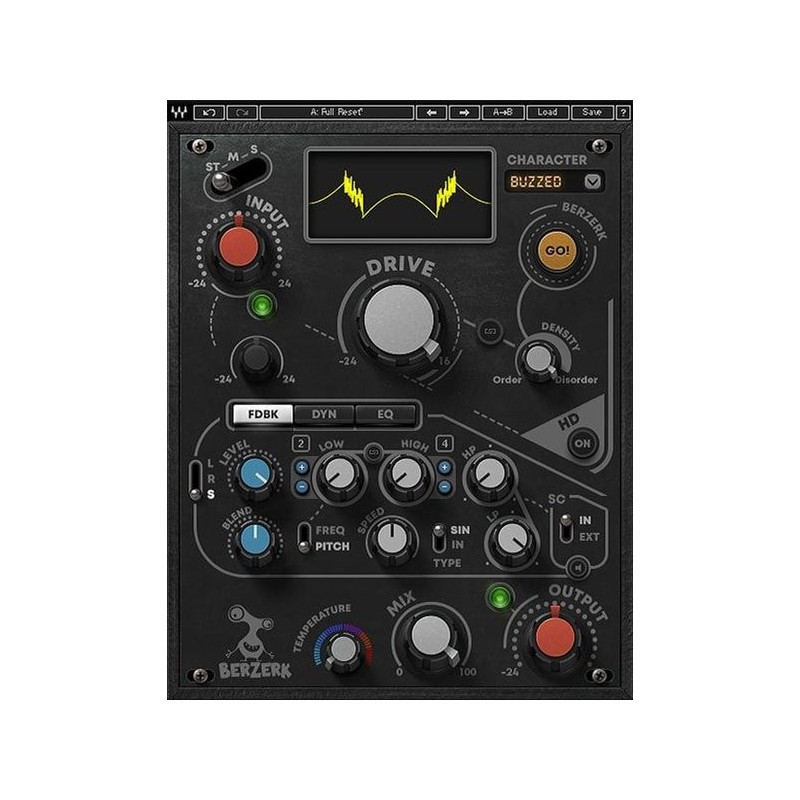 Waves Berzerk Distortion - Wtyczka zniekształceń (do pobrania)