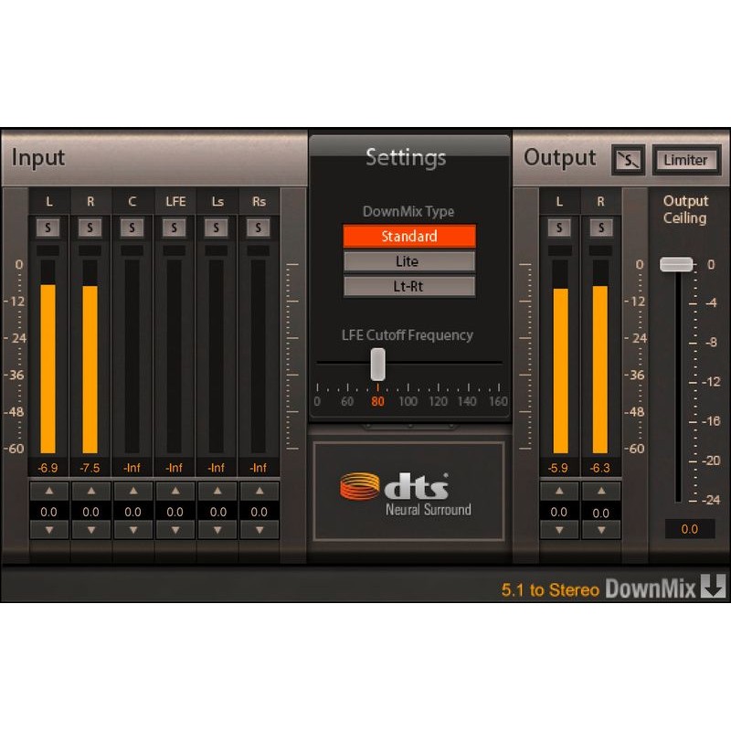 Waves DTS Neural™ Surround Collection - Zestaw wtyczek (do pobrania)